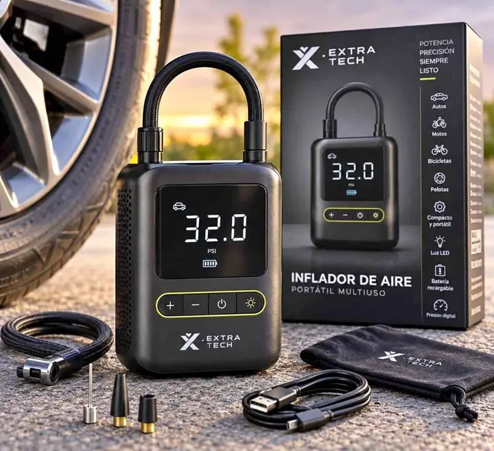 Compresor inflador de aire extra tech XX0047