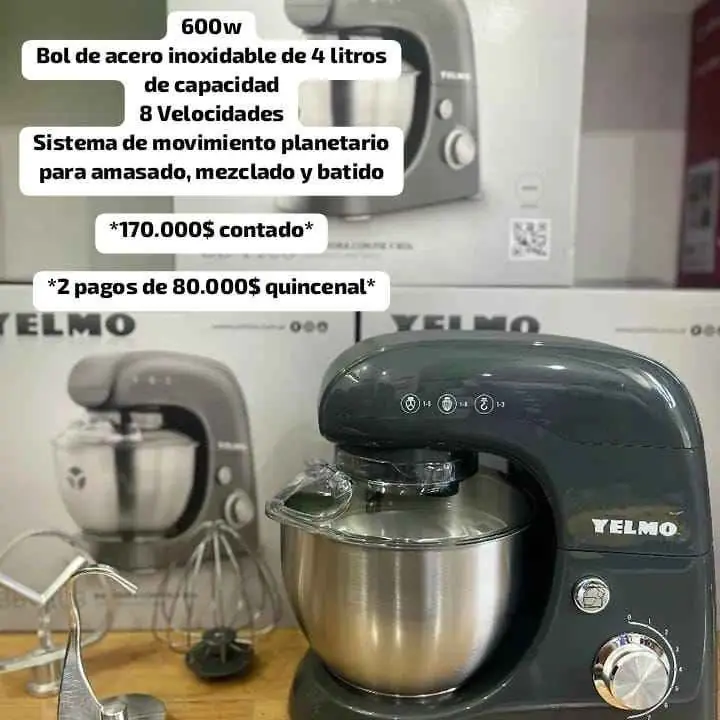 Batidora yelmo 4 litros al contado o a pagar