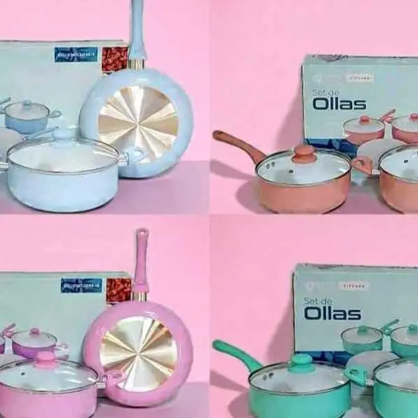 Set de ollas Oryx 3 en 1 antiadherente