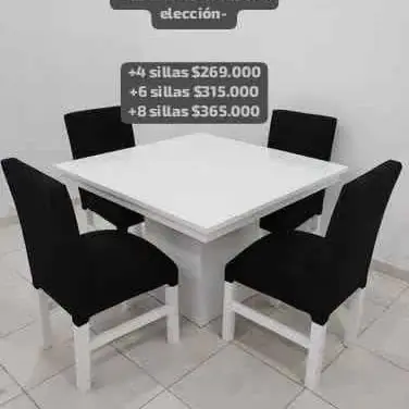 Mesa + sillas