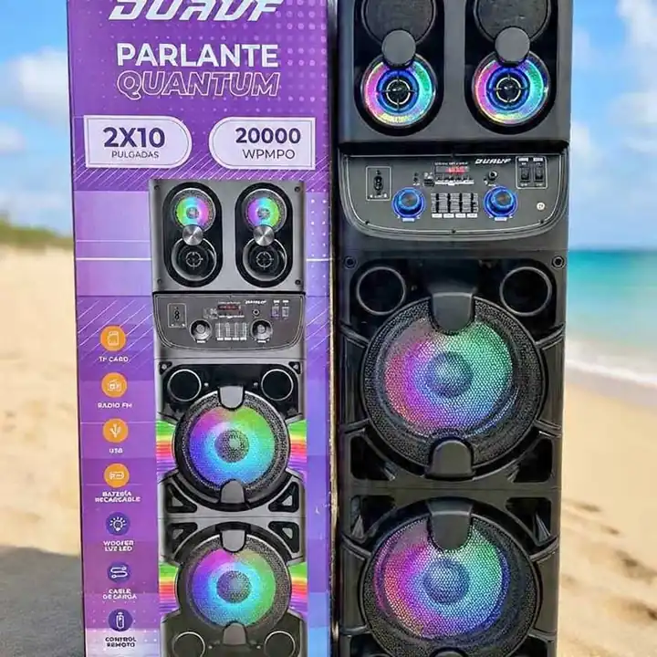 ¡Parlante torre duavf quantum 2X10