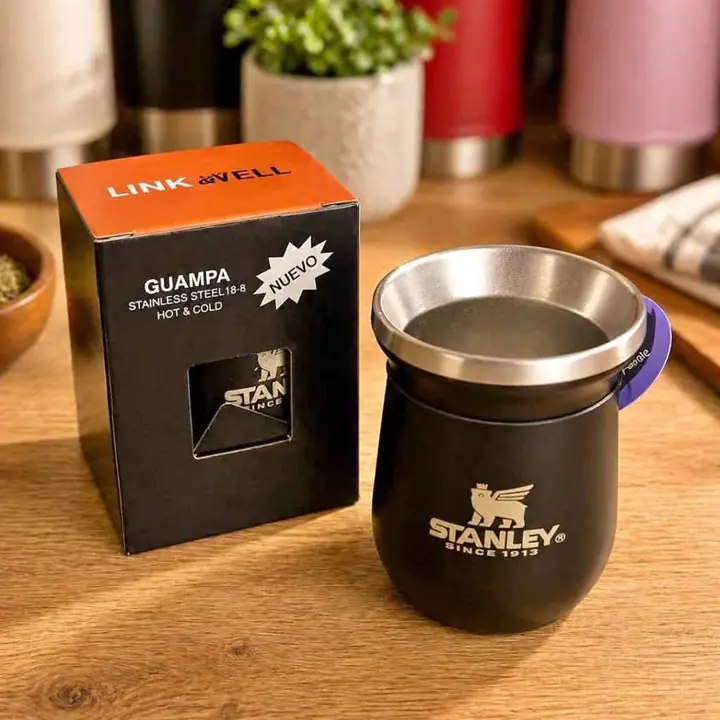Mate steel negro