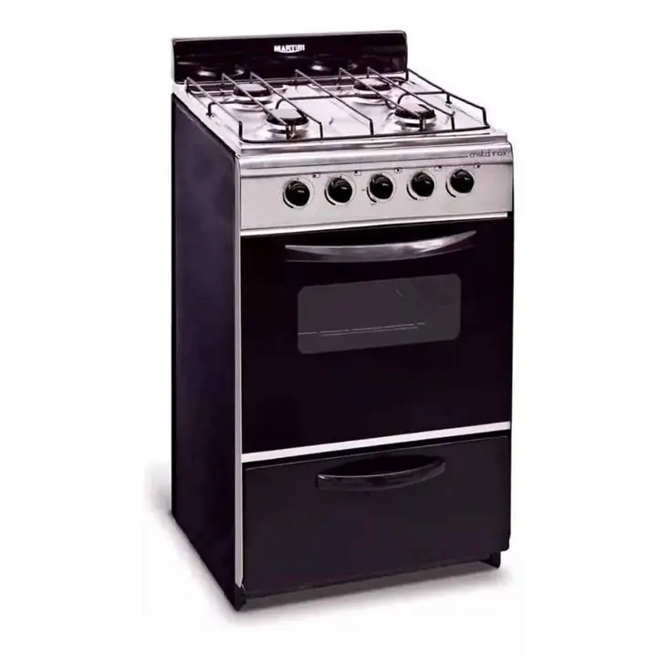 Martiri crystal cocina de acero inox