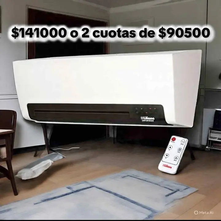 Caloventor de Pared tipo Split