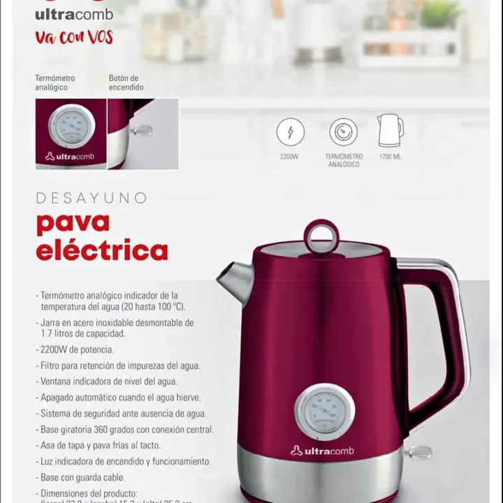 Pava eléctrica Ultracomb