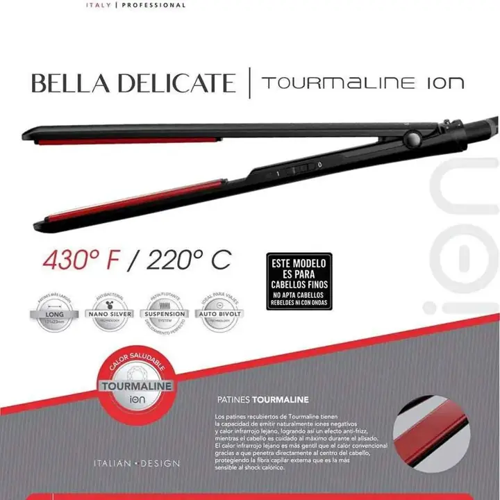 ¡Plancha Bella Delicate Tourmaline!