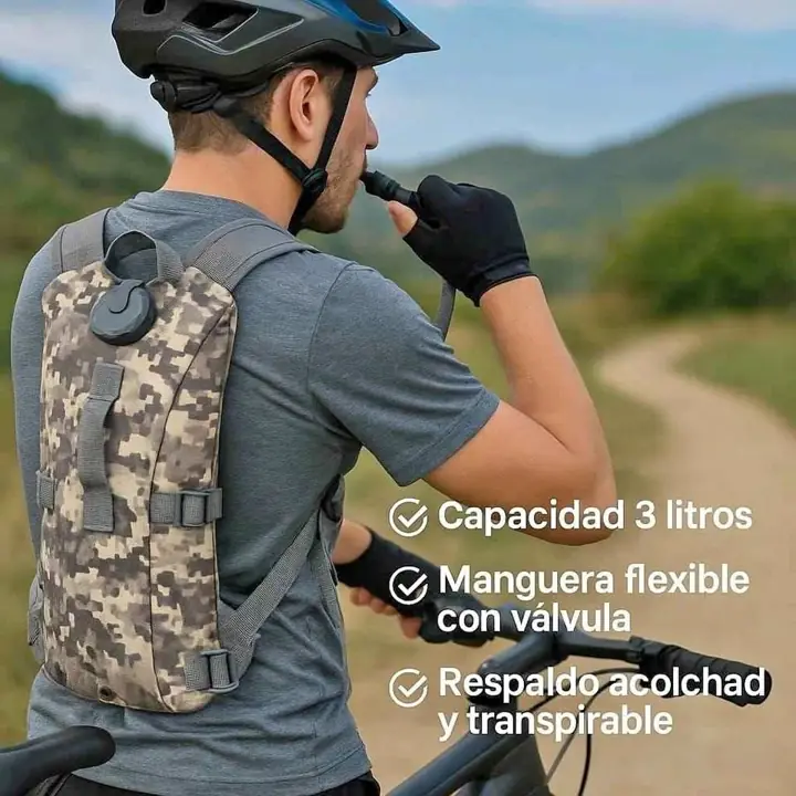Mochila de hidratación