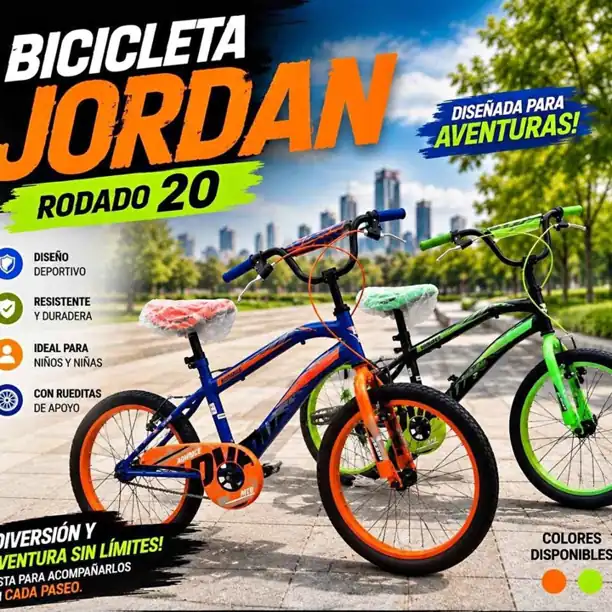 Bicicleta jordan rodado 20