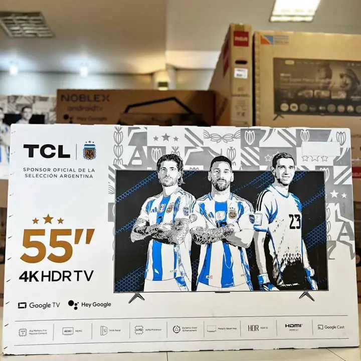 Ofertazoo mundialista smart TV TCL 55” UHD con google TV
