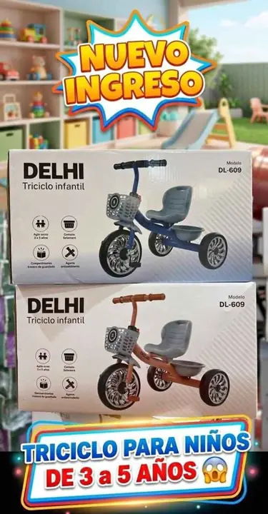 Triciclo Delhi