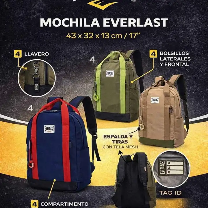 Mochila Everlast