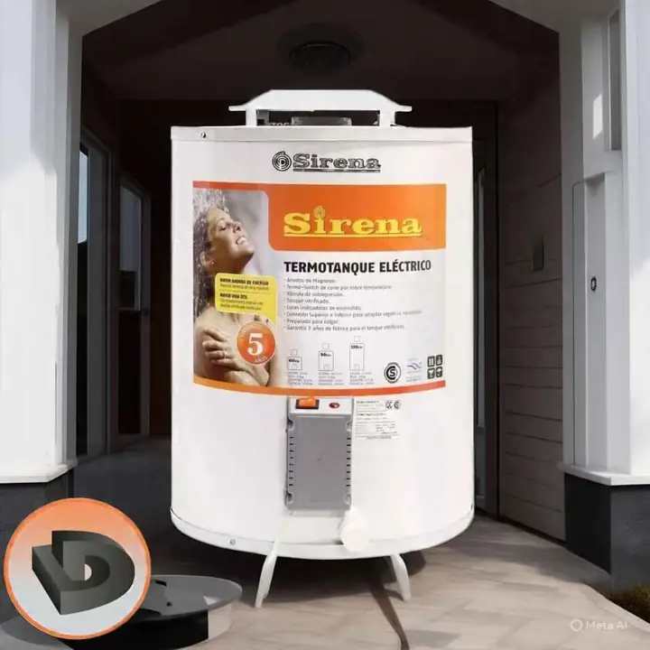 Termotanque eléctrico sirena 40 lts