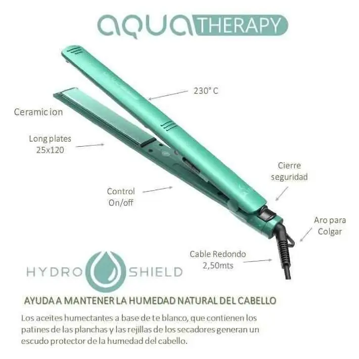 Planchita de pelo Gama Therapy