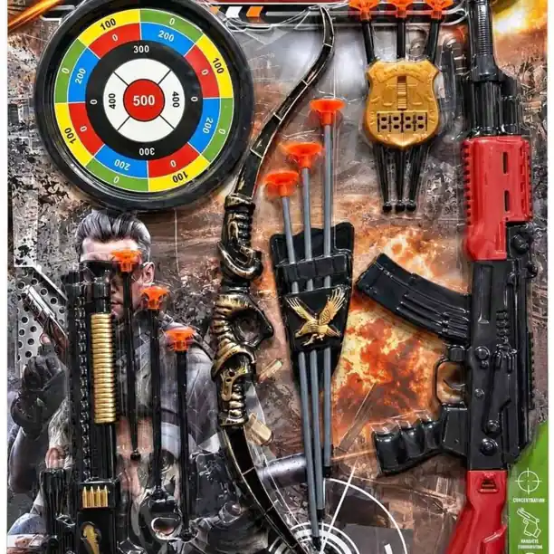 Set de tiro infantil completo