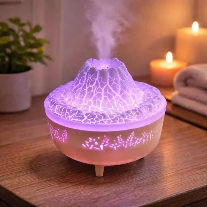 Difusor de aroma volcán con piedra
