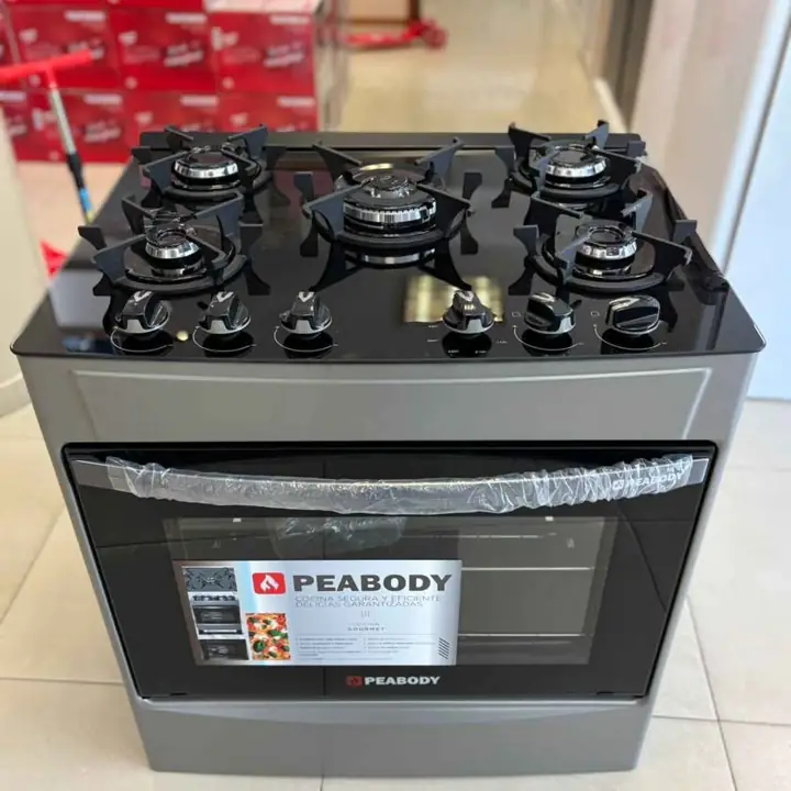 Cocina Peabody 5 hornallas