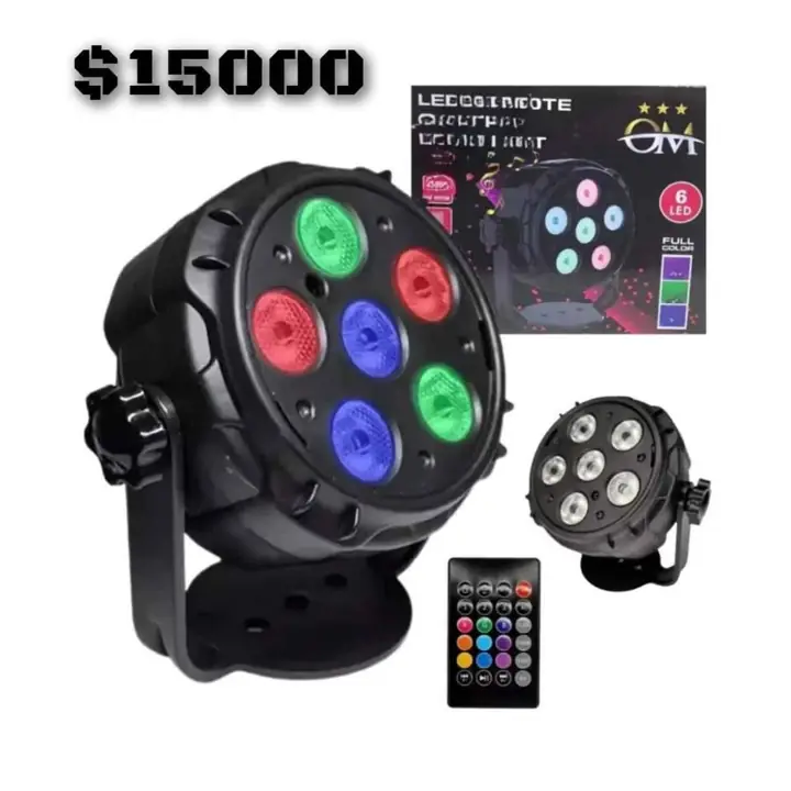 Mini Proton 6 Led Rgb Control Remoto Usb