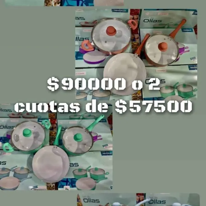 Ollas y sartenes antiadherentes
