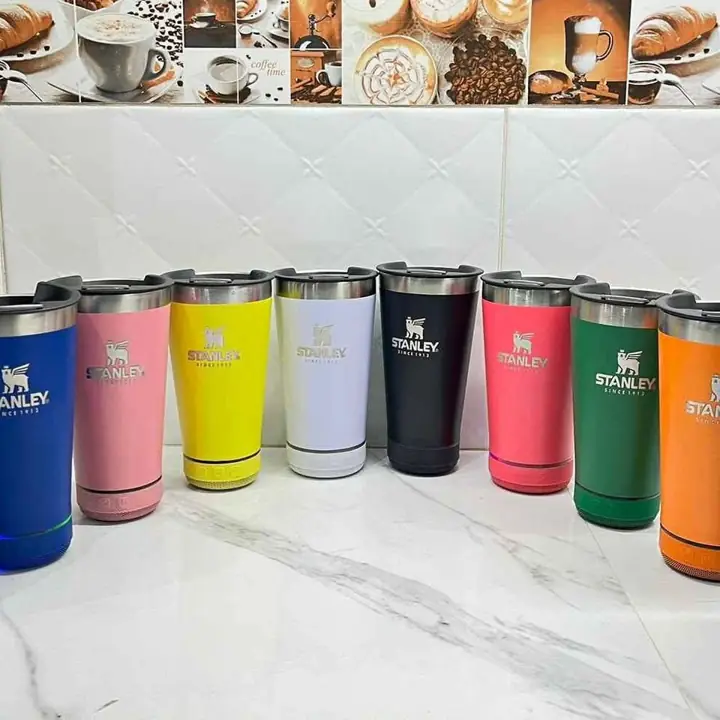 Wireless Music Beer Cup 473 ml con Parlante RGB
