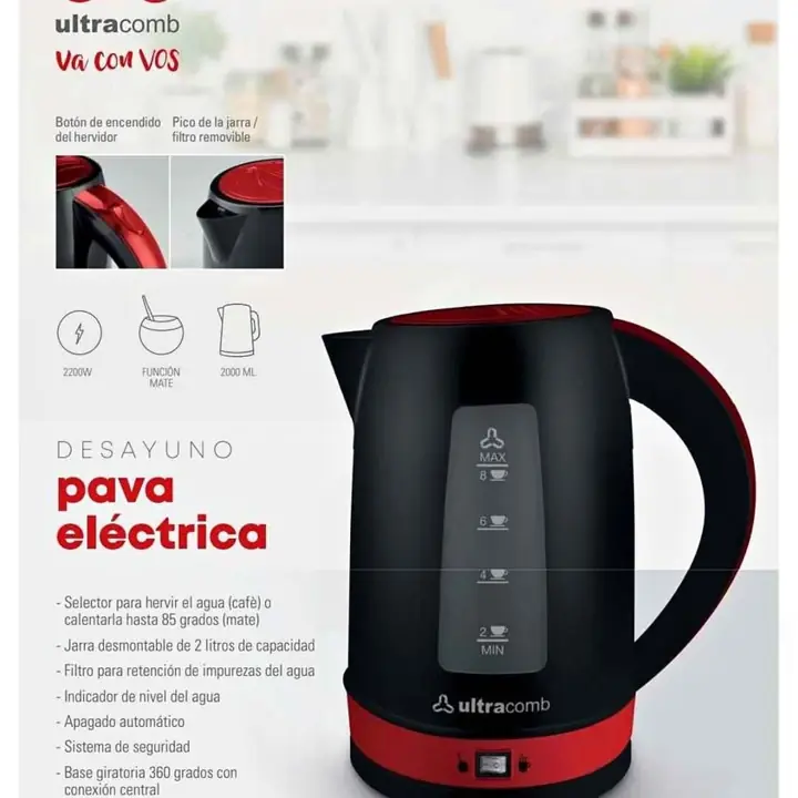 Pava eléctrica Ultracomb