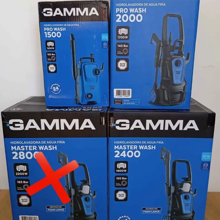 Hidrolavadoras gamma