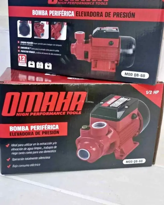Bomba Periférica OMAHA QB-60 – 1/2 HP