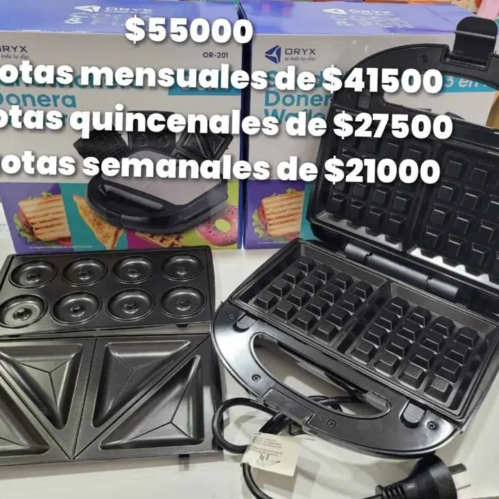 Sandwichera y Wafflera