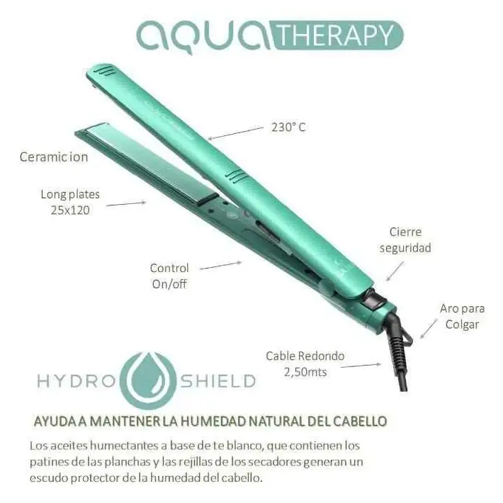 Planchita de pelo Gama Therapy