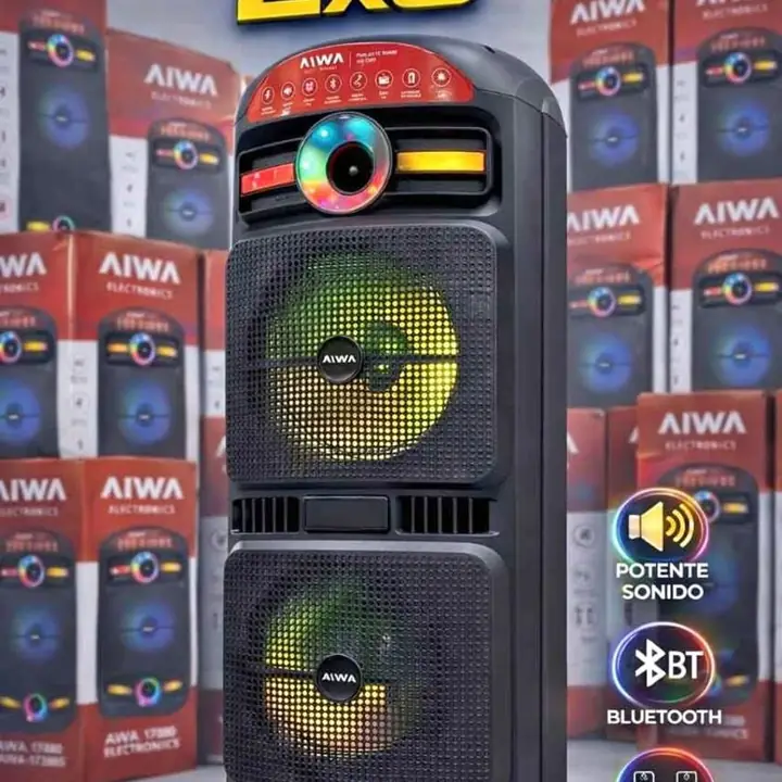 Torre aiwa 2×8” a pagar