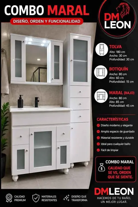 Mueble de Baño – Diseño, Orden y Funcionalidad