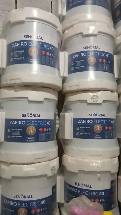 Termotanque Señorial zafiro, carga superior 40 litros