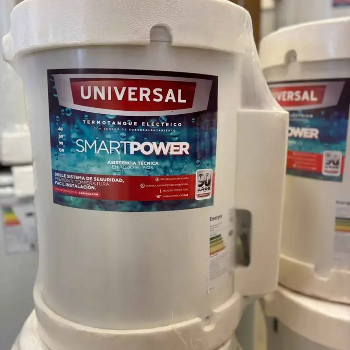 Termotanque universal carga sup e inf 60 litros