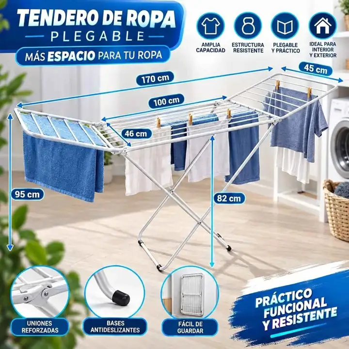 Tender de acero inoxidable 1,70 M
