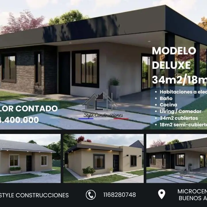 Casas premoldeadas style construcciones si queres info contactame al