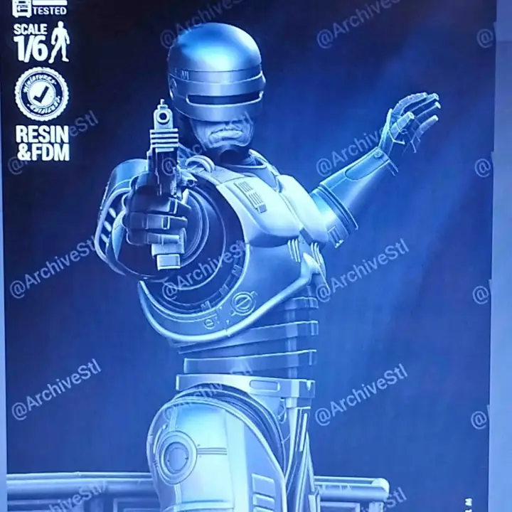 Robocop 3d aprox 40cm