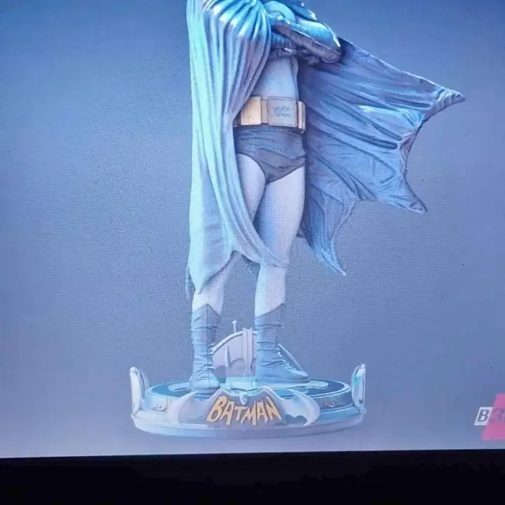 Batman Adam west sin pintar 38cm en 3D