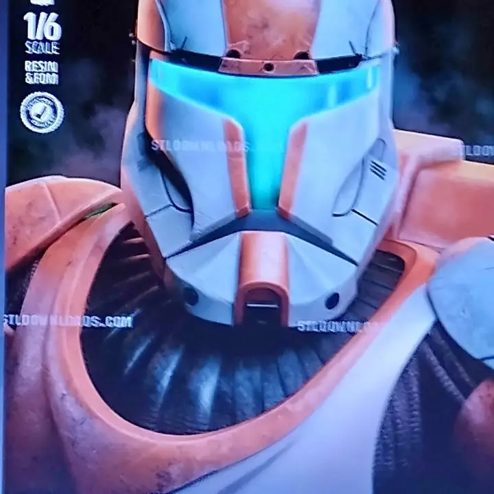 Figura clone commando republic entre 30 y 40cm (sin pintar)