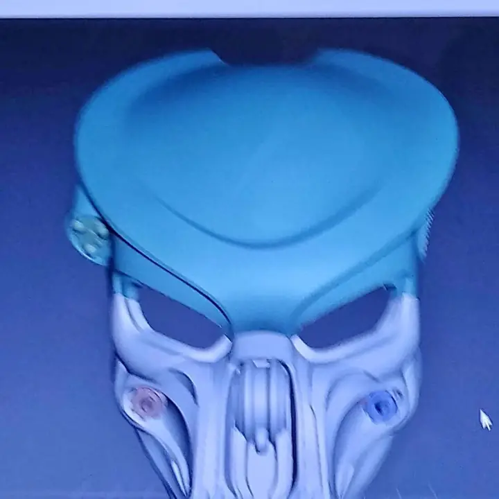 Mask predator celta en 3d 30cm(sin pintar)