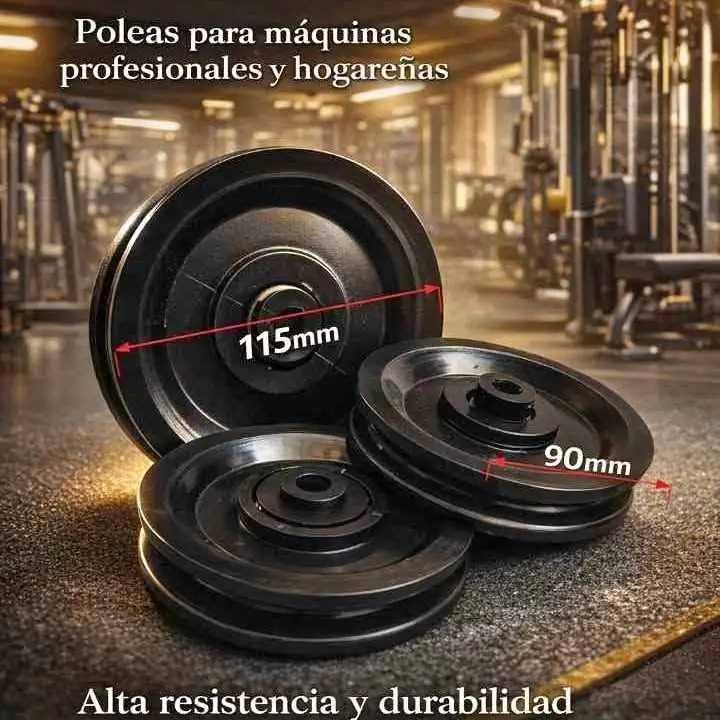 Poleas gym ofertazo 90MM