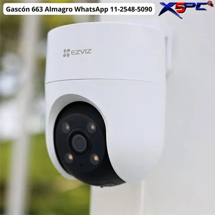 Cámara seguridad EZVIZ H8c 4G LTE 2K Exterior 360° Seguimiento IA