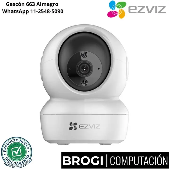Camara Seguridad Domo 360o Ezviz C6N PRO 2K, Wi-Fi