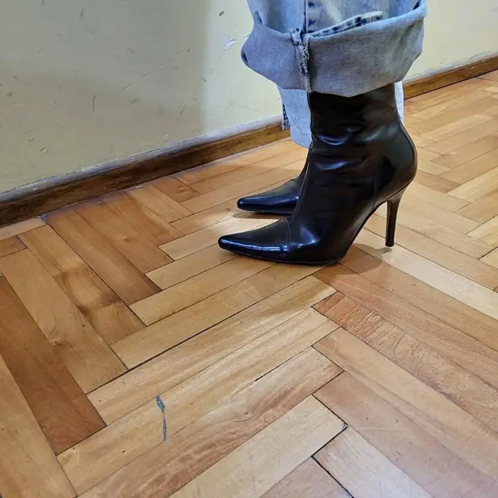 Botas cuero N°37