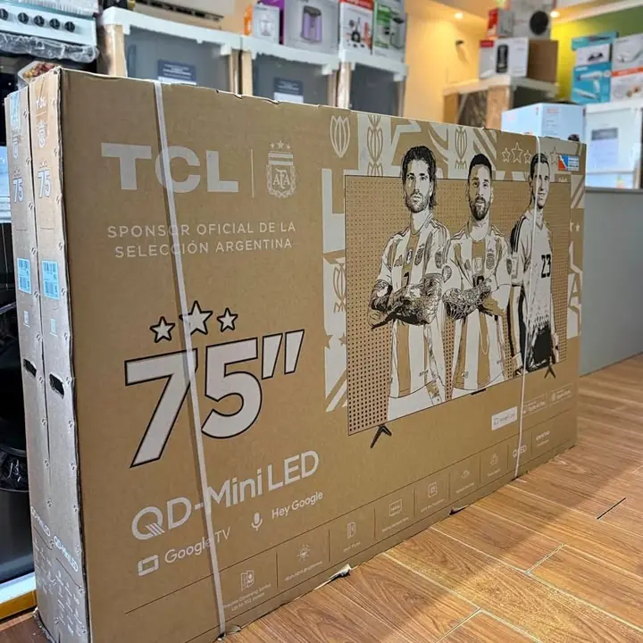 Smart tv TCL 75’ QLED miniled