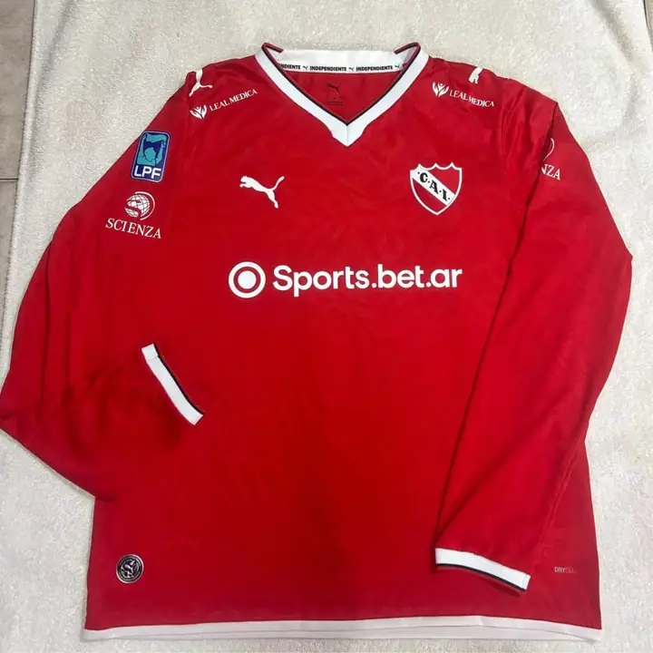 Camiseta independiente 2026 manga larga