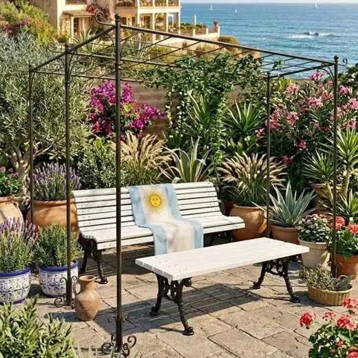 Primavera 2026 pergola banco y mesa combos limitados