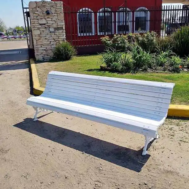 Los mejores y más hermosos bancos de plaza de 1.2m de largo