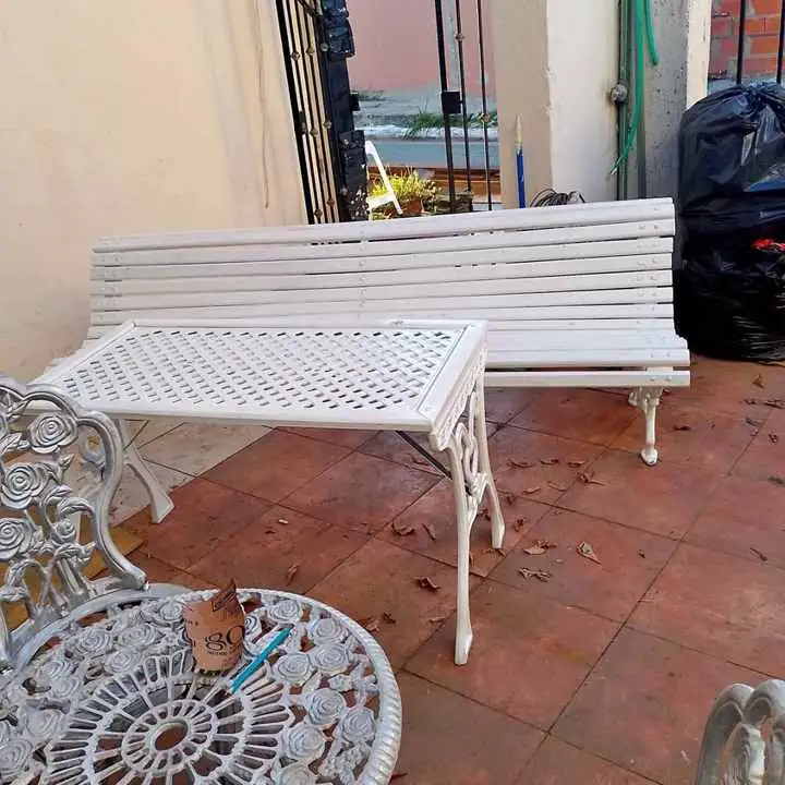 Querés lo mejor? Bancos de plaza de alta calidad. 1.2m de largo 177mil