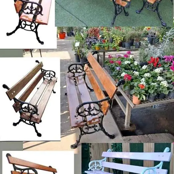 Para jardin exterior o interior. el precio es por 1 banco colonia de 1.50m. consulte juego completo