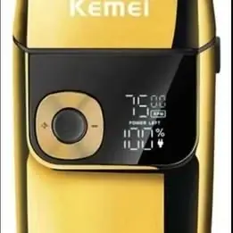 Afeitadora kemei KM-2028 dorada