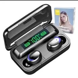 Auriculares Inalámbricos Bluetooth Solarmax F9-5 Negro